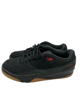 Jordan flight court Black Low-Top Men's Sneakers with Gum Sole